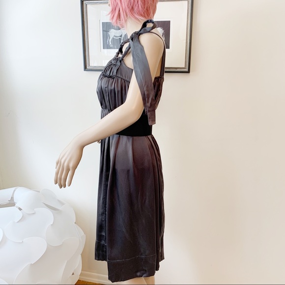 Sebastian St. John Liquid Silk Dress S 2 - Picture 3 of 8